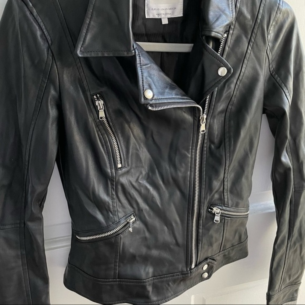 Zara t r f Outerwear Biker Jacket - Picture 3 of 9